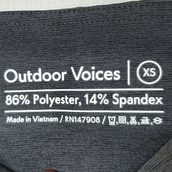 Outdoor Voices 7/8 Warm Up Legging in Night sz XS - Picture 4 of 4